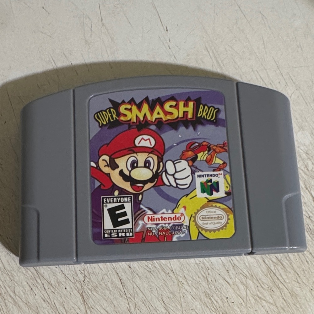 Super smash bros Nintendo 64